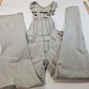 Stephen Hardy Squeeze Womens Overalls  Khaki Size 3/4 Pockets